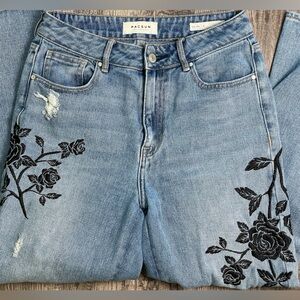 Embroidered Jeans